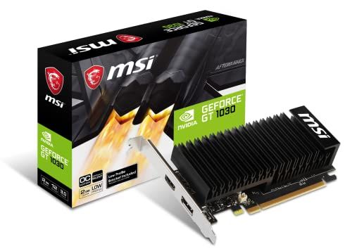 MSI NVIDIA GEFORCE GT 1030 2GHD4 LP OC