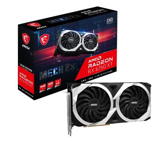 MSI Radeon RX 6750 XT Mech 2X 12G OC