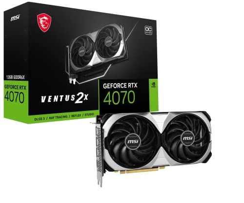 MSI GeForce RTX 4070 VENTUS 2X 12G OC