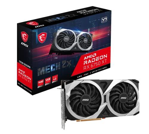 MSI RX 6750 XT Mech 2X 12 GB GDDR6