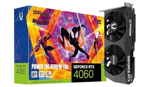 Zotac GeForce RTX 4060 OC Spiderman Edition