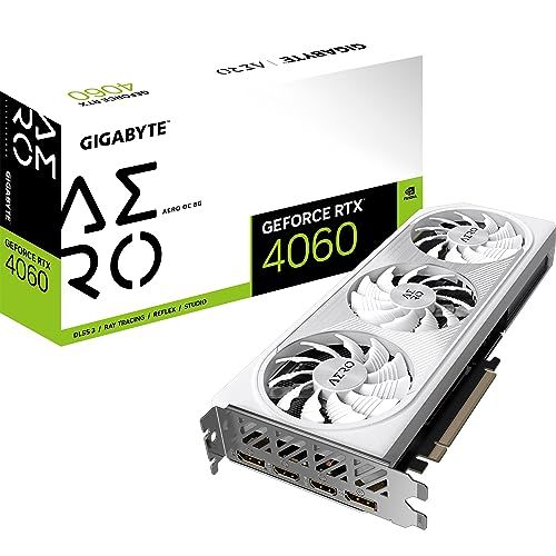 Gigabyte NVIDIA GeForce RTX 4060 AERO OC - 8GB GDDR6