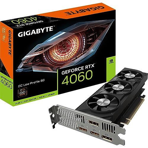 Gigabyte NVIDIA GeForce RTX 4060 OC Low Profile - 8GB GDDR6