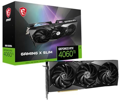 MSI GeForce RTX 4060 Ti Gaming X Slim 8G