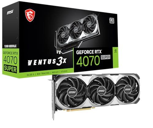 MSI GeForce RTX 4070 SUPER 12G VENTUS 3x OC