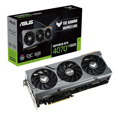 ASUS TUF Gaming NVIDIA GeForce RTX 4070 Ti Super OC Edition - 16GB GDDR6X